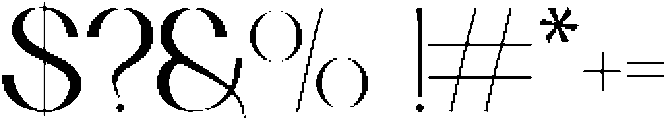 MTSCelore-Thin otf (100) Font OTHER CHARS