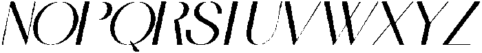 MTSCelore-ThinItalic otf (100) Font UPPERCASE