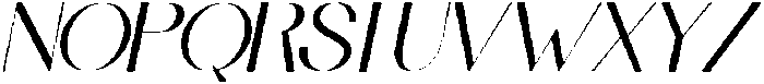 MTSCelore-ThinItalic otf (100) Font LOWERCASE