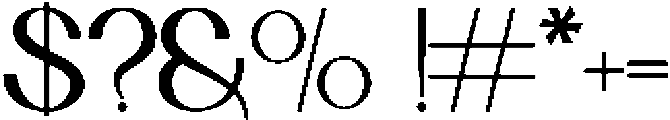 MTSCelore otf (400) Font OTHER CHARS