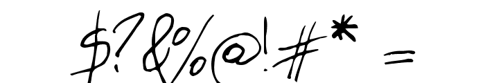 MT Matto Script Normal Font OTHER CHARS