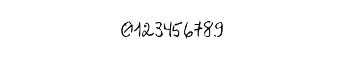 MTF Loli's Handwriting Font OTHER CHARS