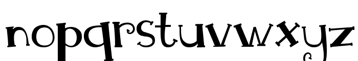 MTF Whimsy Font LOWERCASE