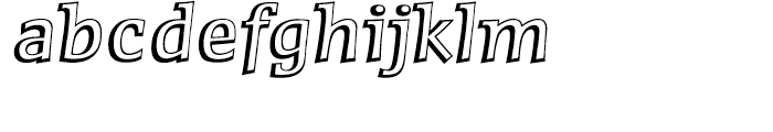 MT Zephyr Regular Font LOWERCASE