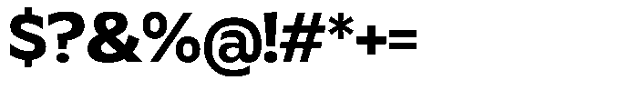 MTC Gilcho Bold Font OTHER CHARS