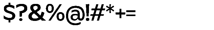 MTC Gilcho Medium Font OTHER CHARS
