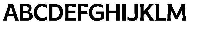 MTC Gilcho Medium Font UPPERCASE