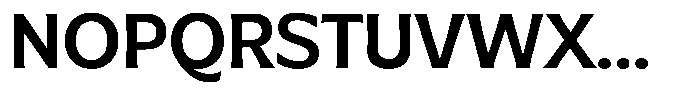 MTC Gilcho Medium Font UPPERCASE