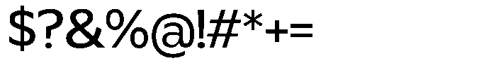 MTC Gilcho Regular Font OTHER CHARS