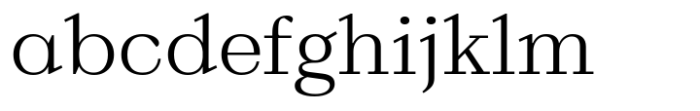 MTC Maglita Light Font LOWERCASE