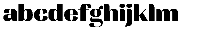 MTC Rachstela Black FONT