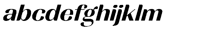 MTC Rachstela Bold Slant FONT