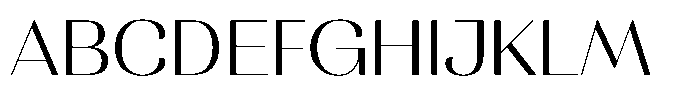 MTC Rachstela Light Font UPPERCASE