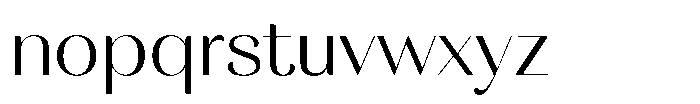 MTC Rachstela Light Font LOWERCASE