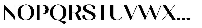 MTC Rachstela Medium Font UPPERCASE
