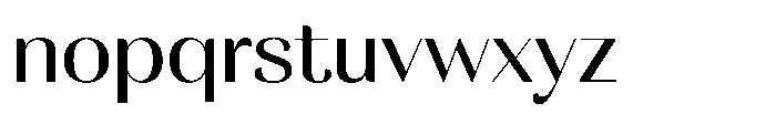 MTC Rachstela Regular Font LOWERCASE