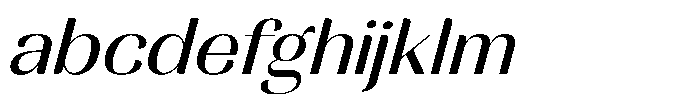 MTC Rachstela Slant FONT