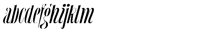 MTC Tailrose Italic FONT