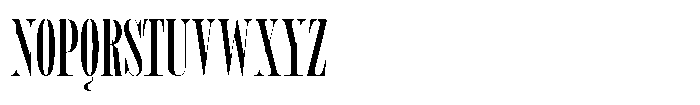 MTC Tailrose Regular Font UPPERCASE