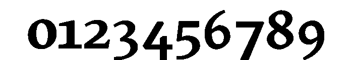 MTArchi Bold Font OTHER CHARS