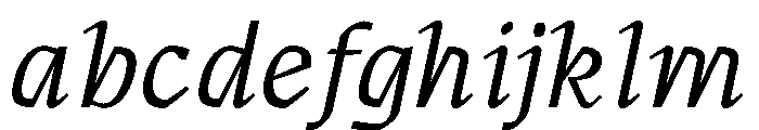 MTArchi BookItalic FONT