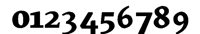 MTArchi ExtraBold Font OTHER CHARS