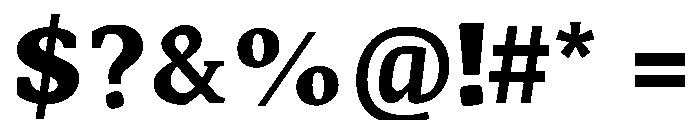 MTArchi ExtraBold Font OTHER CHARS