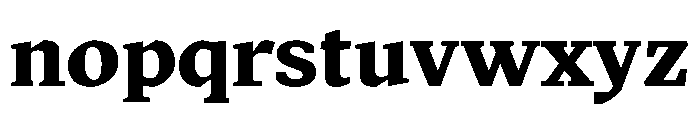 MTArchi ExtraBold Font LOWERCASE