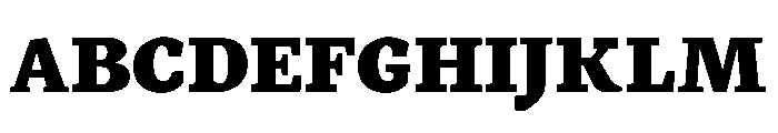 MTArchi Heavy Font UPPERCASE