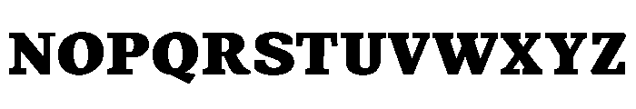 MTArchi Heavy Font UPPERCASE