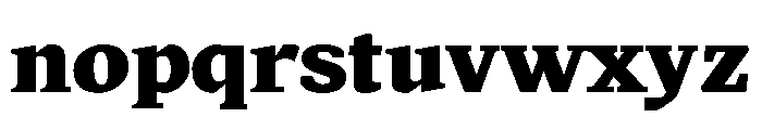 MTArchi Heavy Font LOWERCASE