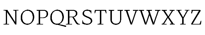 MTArchi Light Font UPPERCASE