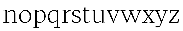 MTArchi Light Font LOWERCASE
