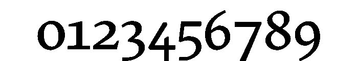 MTArchi Medium Font OTHER CHARS