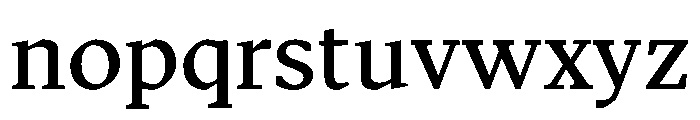 MTArchi Medium Font LOWERCASE