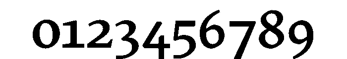MTArchi Semibold Font OTHER CHARS