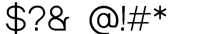 MTAstralGrotesk Light Font OTHER CHARS