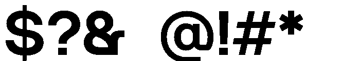 MTAstralGrotesk SemiBold Font OTHER CHARS