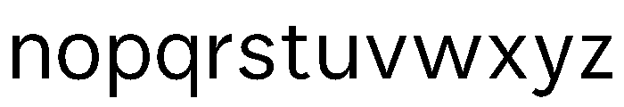 MTBeakSans Regular Font LOWERCASE