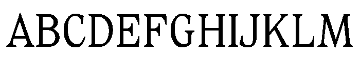 MTCallisto Regular Font UPPERCASE