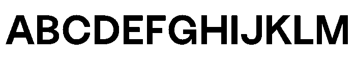 MTEverydaySans Bold Font UPPERCASE