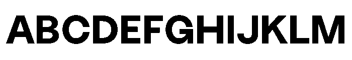 MTEverydaySans ExtraBold Font UPPERCASE