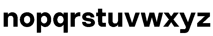 MTEverydaySans ExtraBold Font LOWERCASE