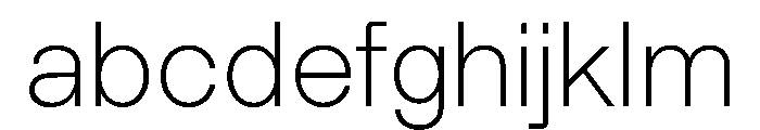 MTEverydaySans ExtraLight FONT
