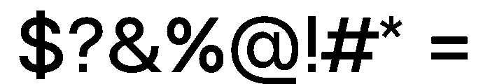 MTEverydaySans Medium 17355f05 Font OTHER CHARS