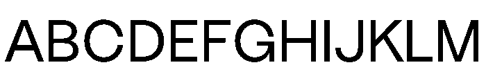 MTEverydaySans Regular Font UPPERCASE