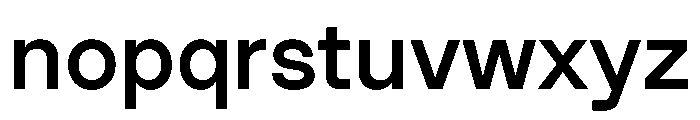 MTEverydaySans SemiBold Font LOWERCASE