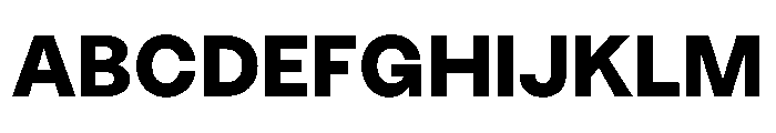 MTEverydaySans UltraBold Font UPPERCASE