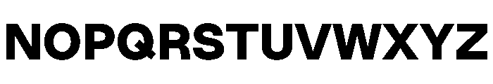 MTEverydaySans UltraBold Font UPPERCASE