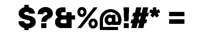 MTGertrudes ExtraBoldB Font OTHER CHARS